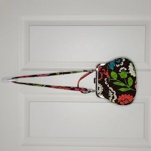 Vera Bradley Lola pattern mini frame purse crossbody floral